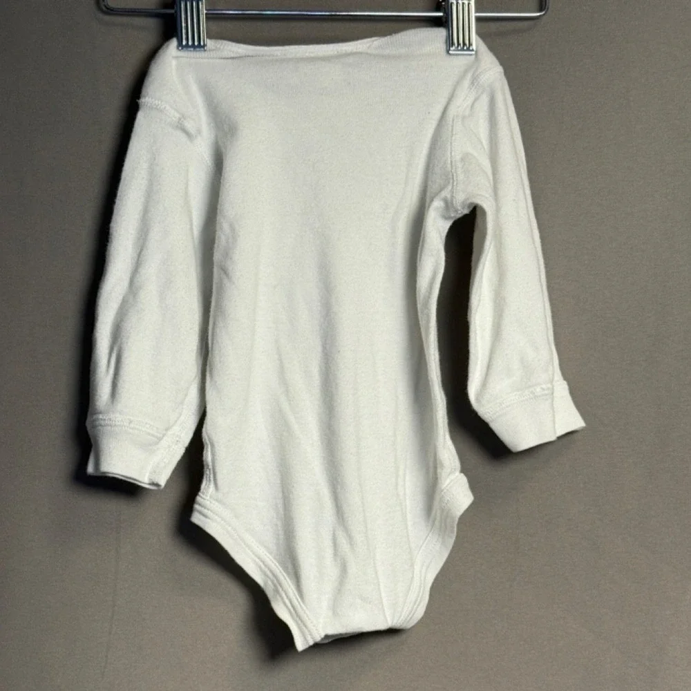 Vintage‎ Carter's One Piece White Size 19–26 Lb 80s Retro Classic USA Minimalist